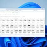 Windows 11 Control Panel font page old link