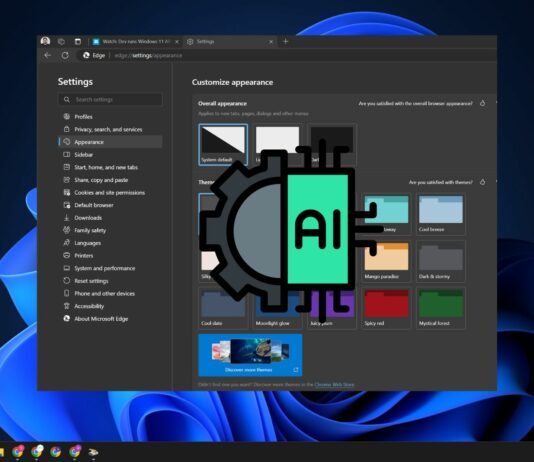 Microsoft Edge is getting built-in AI to customize its appearance