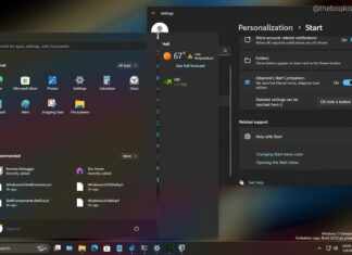 Windows 11 Start menu Live Tiles like panel