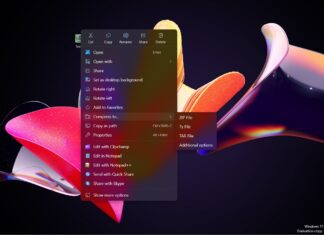Windows 11 is getting the ability to create ZIP, 7z and TAR archives