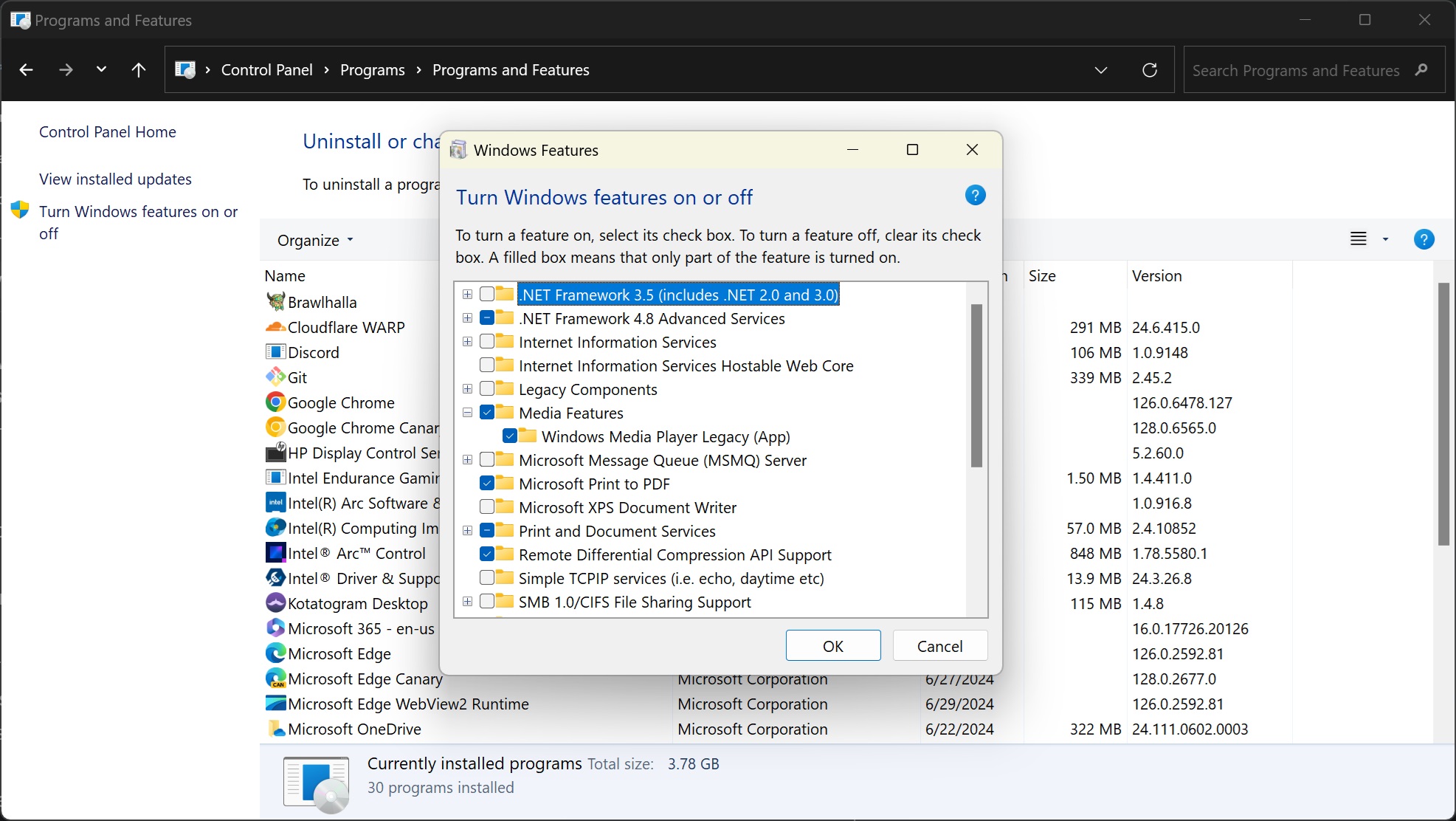 Media Feature in Windows 11