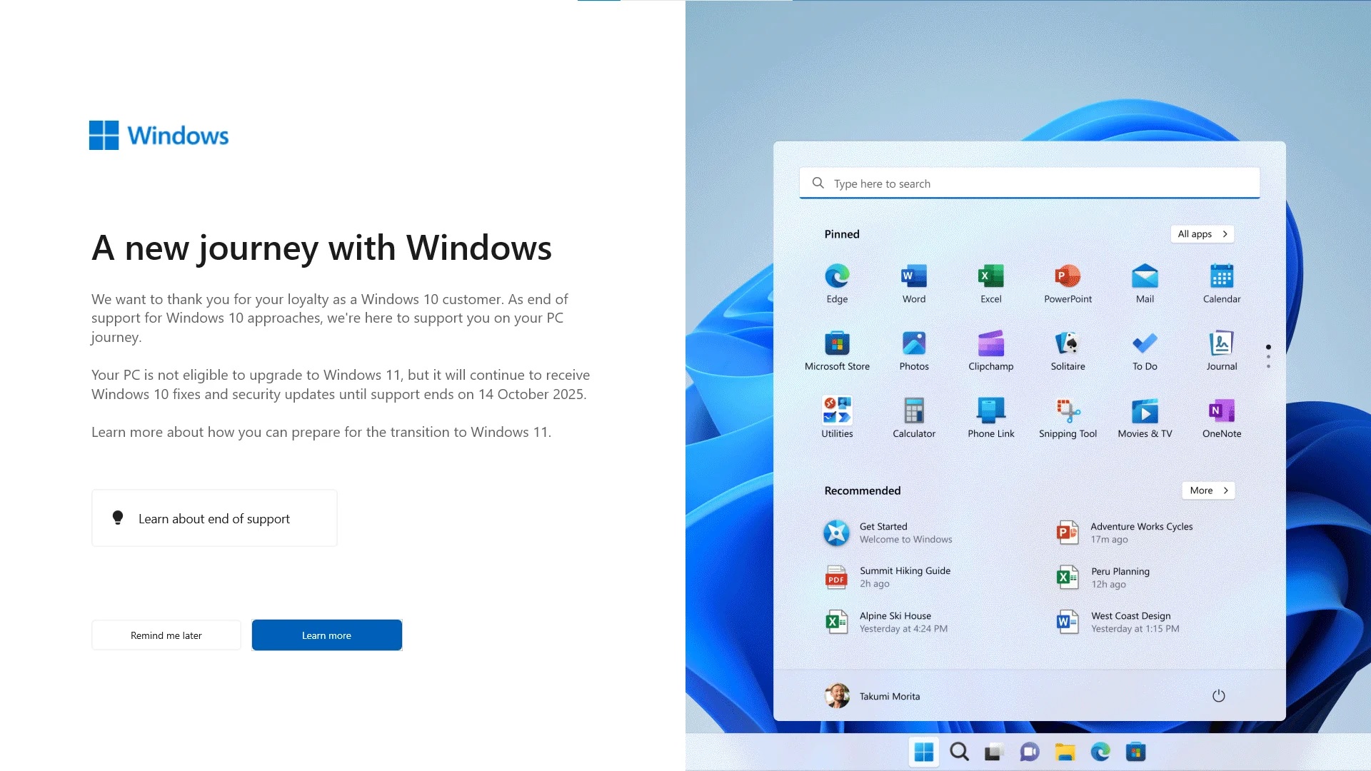 Windows 10 nags users with full-screen end-of-life and Get Windows 11 banners