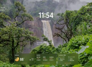 lock screen widgets in windows 11
