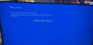 Windows 10 BSOD with Recovery Screen and It looks like Windows didn't load