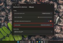 Windows 11 24H2 lets you adjust the mouse scroll wheel direction