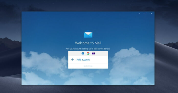 Windows 11 Mail app stop using