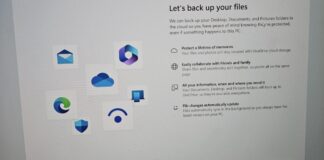 Windows 11 OneDrive popup upsell