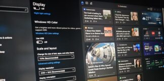 Windows 10 News and Interests taskbar