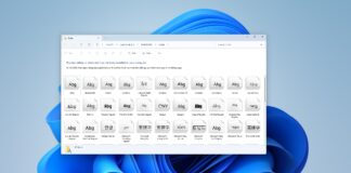 Windows 11 Adobe fonts support