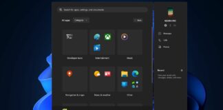 Windows 11's new Start menu design is a lot like live tiles