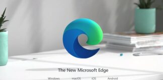 Microsoft Edge without sidebar
