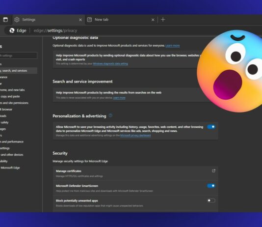 Microsoft plans to improve Settings navigation in Edge