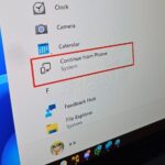 Windows 11 Continue from Phone