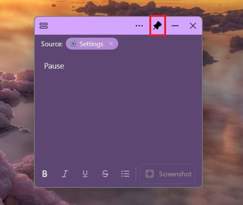 Sticky Features Hands on with Windows 11’s new Sticky Notes “always on top” feature ...