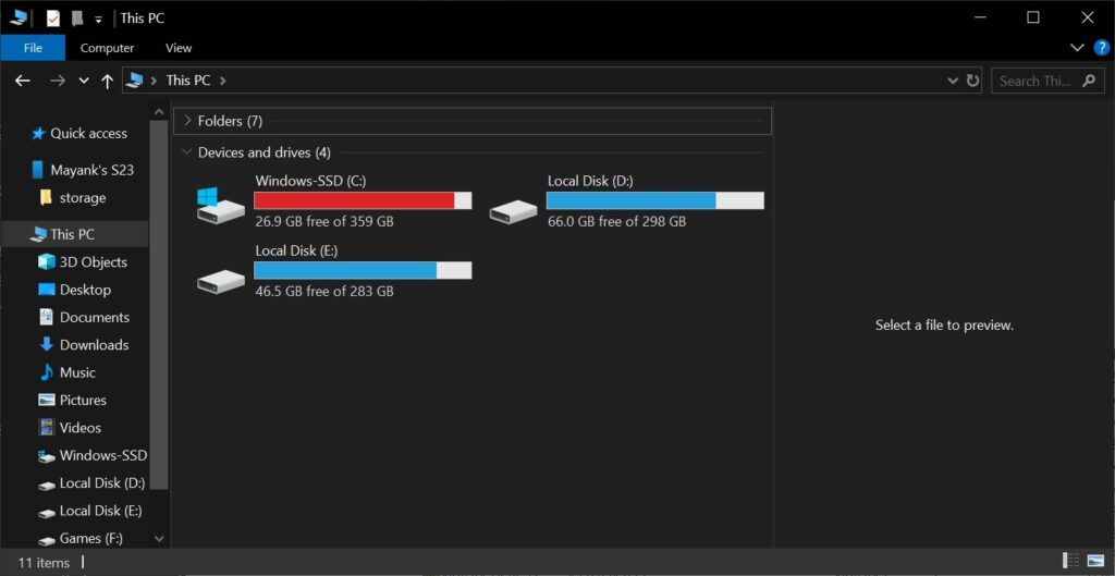 Bye USB, File Explorer gets Android storage integration on Windows 11 ...