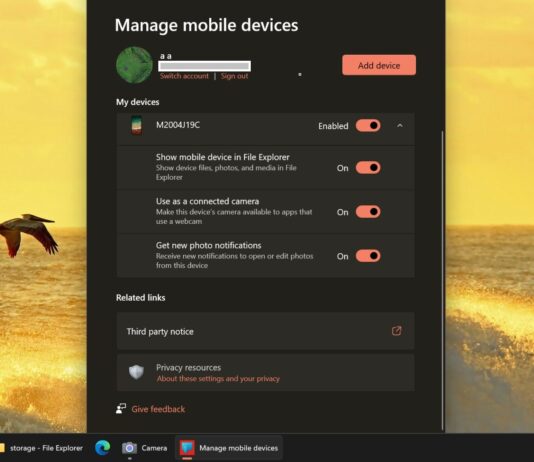Bye USB, File Explorer gets Android storage integration on Windows 11, Windows 10 Phone Storage in Windows 11