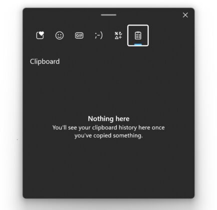 Windows 11 24H2 Clipboard history blank
