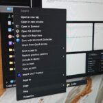Windows 11 File Explorer modern context menu