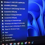 Windows 11 taskbar small button