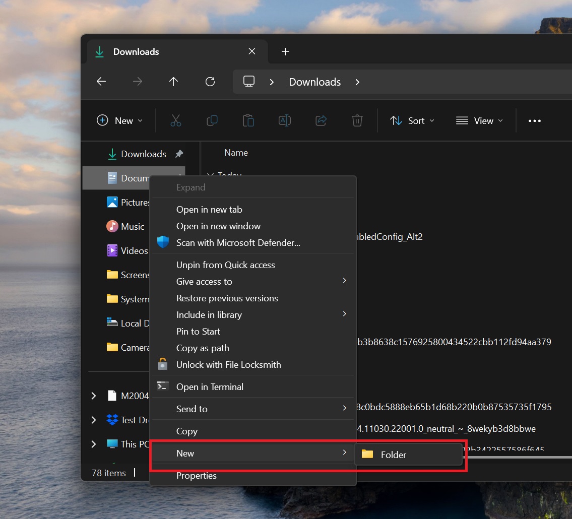 new option in windows 11's old context menu