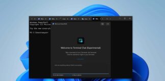 ChatGPT in Windows Terminal