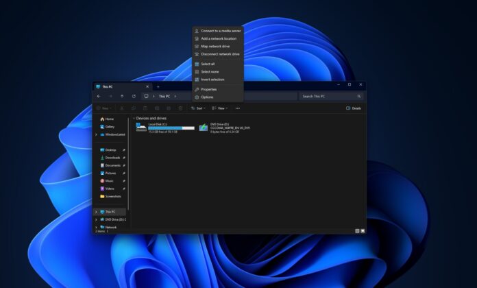 File Explorer in Windows 11 24H2