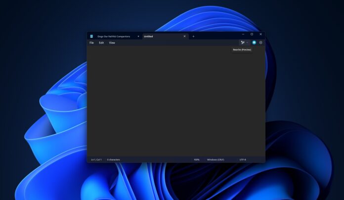 Windows 11 Notepad AI