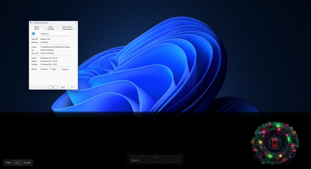 [Obrázek: Asus-Christmas.exe-in-Windows-11-banner-1068x580.jpg]