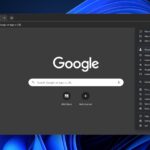 Google Chrome dark theme