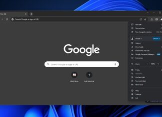 Google Chrome dark theme