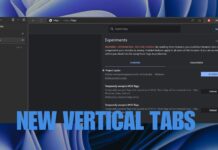 Microsoft Edge experiments with a fresh vertical tabs layout