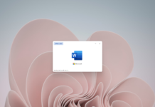 Microsoft Word starting up