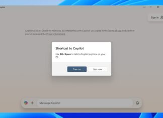 Copilot Alt-Space on Windows 11