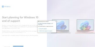 Windows 10 end of support
