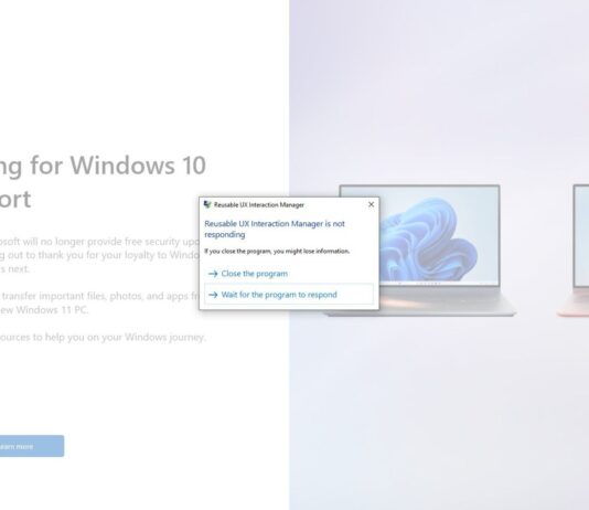 Windows 10 end of support