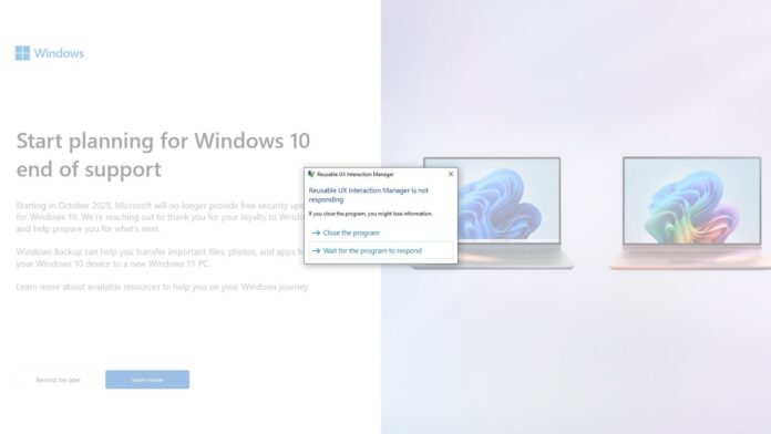 Windows 10 end of support