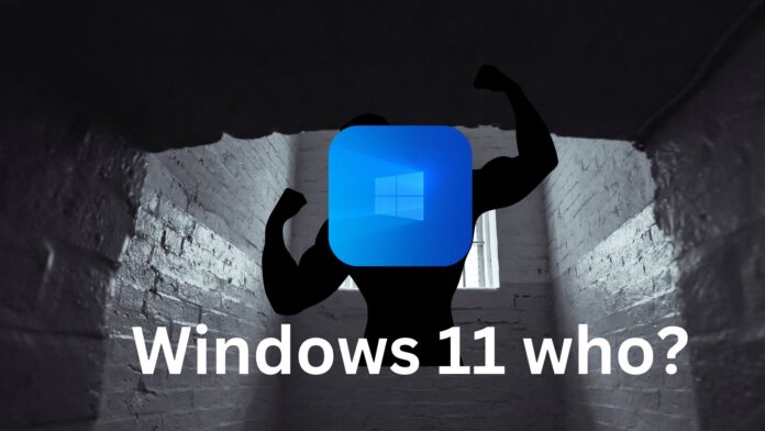 Windows 10 support ends in 285 days, but it's not losing market share