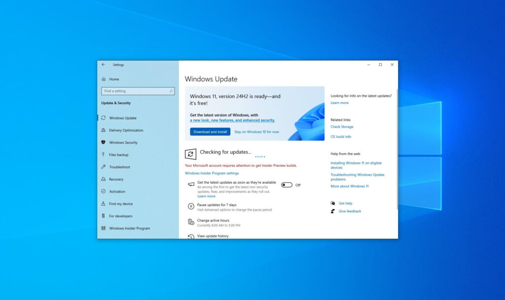 Microsoft is now officially rolling out windows 11 24h2 on windows 10