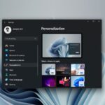 Windows 11 Personalization Settings