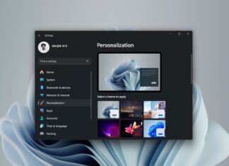 Windows 11 Personalization Settings