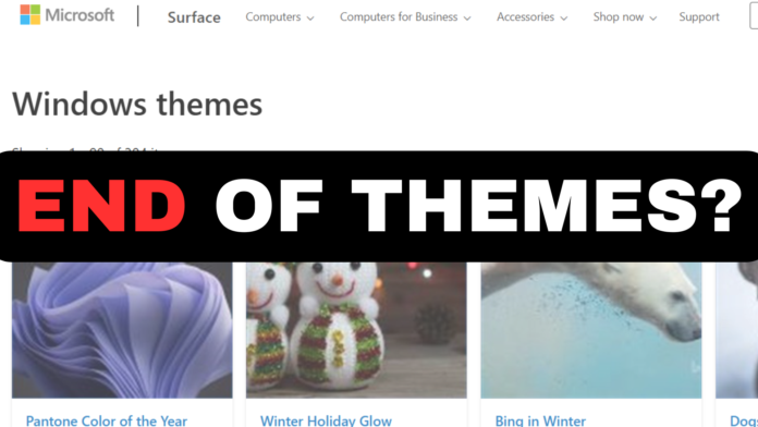 Windows Themes are going away soon but there’s an alternative