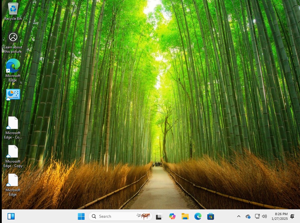 windows 11 23h2 reinstalled with the previous backup
