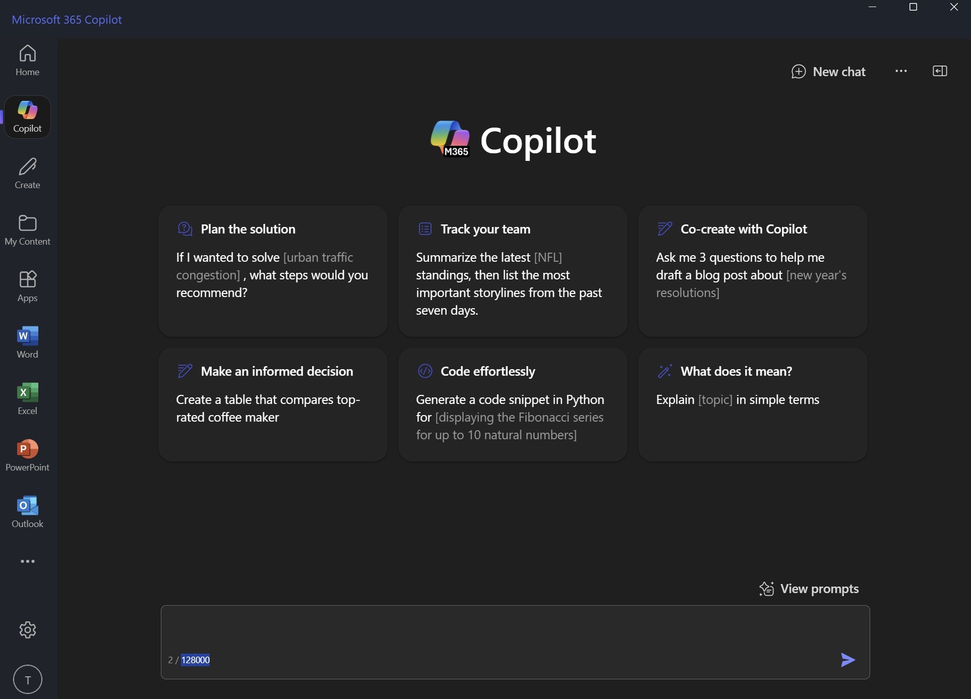 Microsoft 365 App Gets Copilot Tab With Prompt Gallery For Windows 11 Microsoft 365 App Gets Copilot Tab With Prompt Gallery For Windows 11