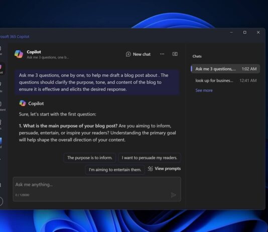 Microsoft 365 app for Windows 11