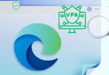 Microsoft Edge secure network hub VPN