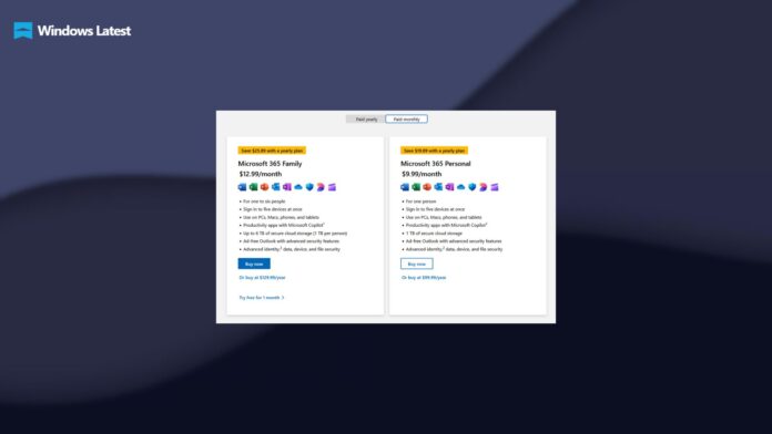 Microsoft increased subscription fee of Microsoft 365, but you can avoid paying more