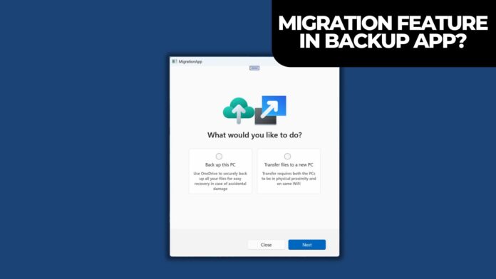 Microsoft’s secretly working on an app to simplify moving data from old to new PC
