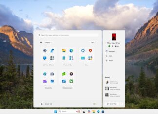 Windows 11 Start menu redesign