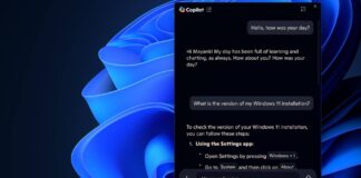 Copilot app on Windows 11 to use Win+C shortcut
