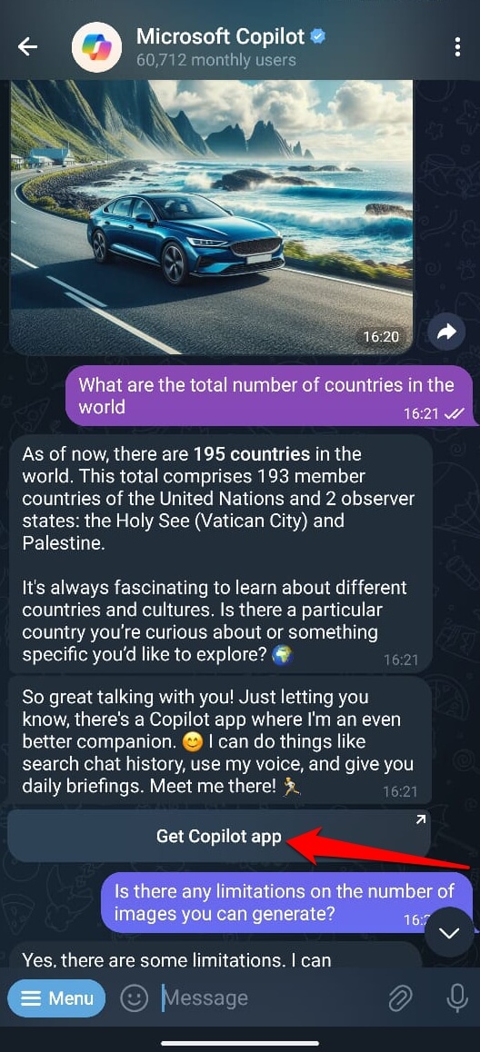 Download Microsoft Copilot App